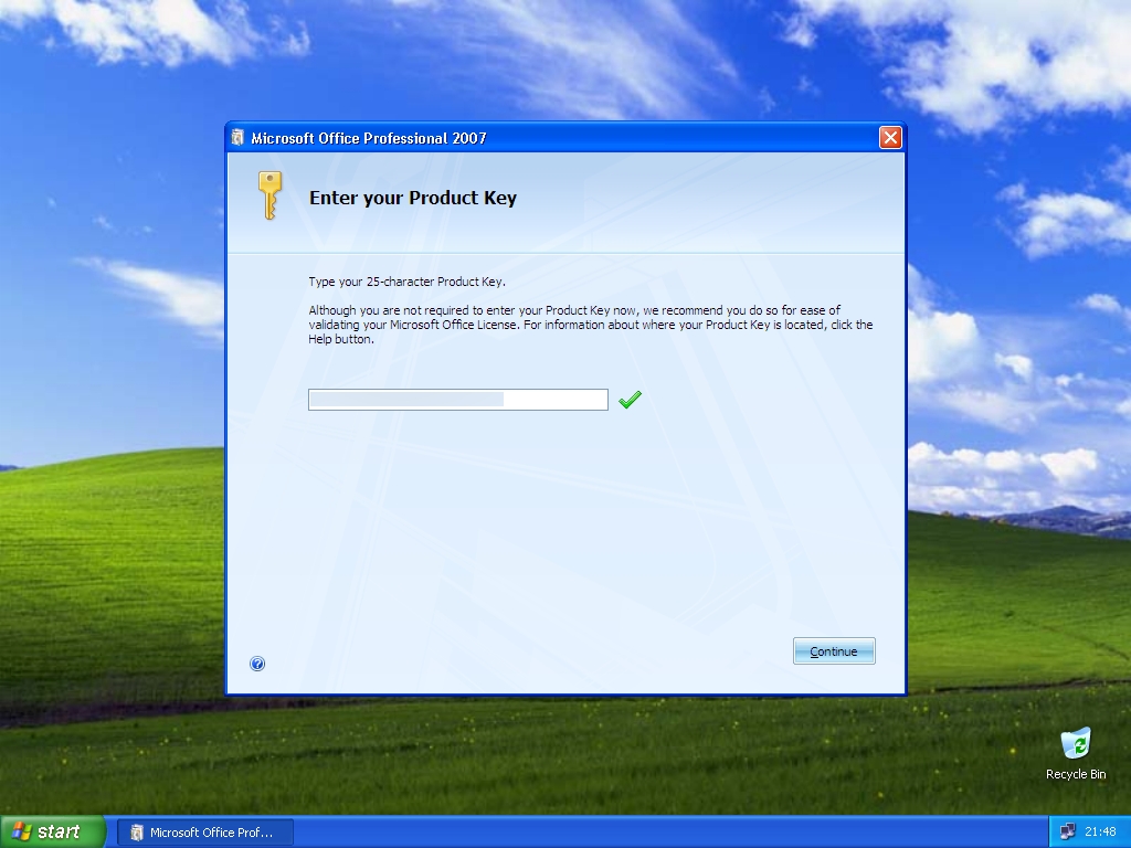 Ключ К Microsoft Office Enterprise 2007